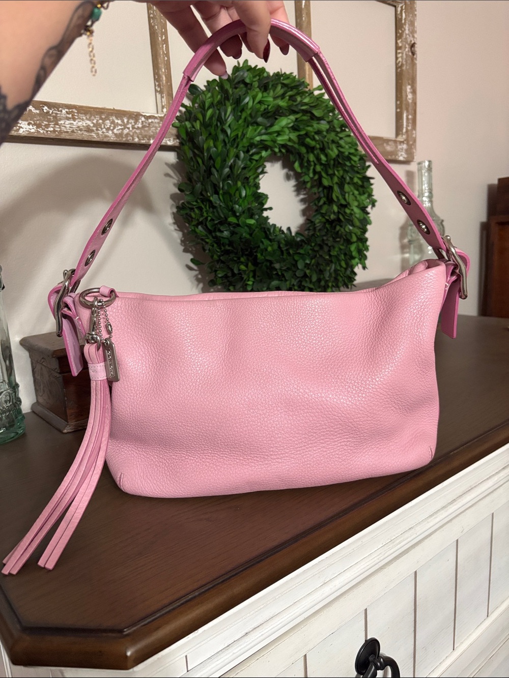 Vintage Y2K Coach East West Hobo